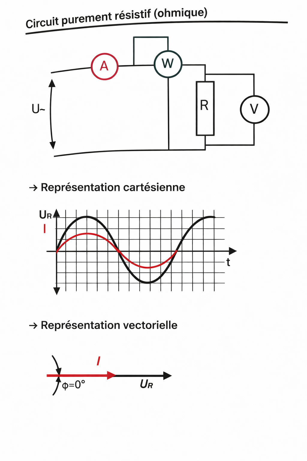 Circuit purement résistif
